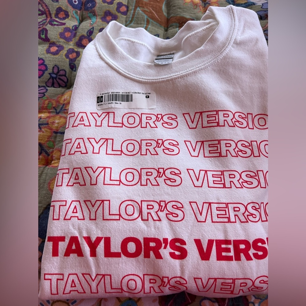 Taylor Swift Crewneck Sweatshirt